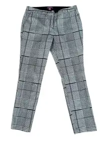 Savile Row Co. Houndstooth Career Dress Pants Womens Size 10 Black White