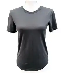 Lululemon High Neck Running and Training T-shirt Size 2 Smoked Spruce