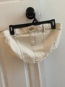 Garage Crop Top White