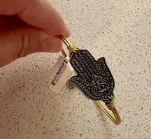 Luca + Danni Hamsa Evil Eye Bangle Bracelet