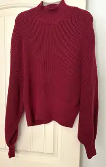 Banana Republic Rich Red Turtleneck Sweater