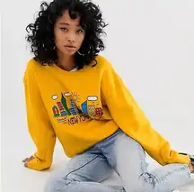 NWT! Daisy Street Oversized Sweatshirt With New York City Graphic