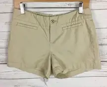 Banana‎ Republic Factory Dressy Khaki Shorts
