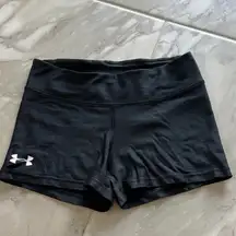 Under Armour Women's Black Volleyball Shorts
