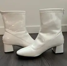 Amazon white ankle boots