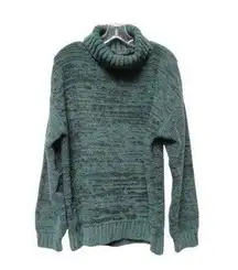 $178 NWT BCBGMAXAZRIA LADIES ELM ROOMY LONG SLEEVE TURTLENECK SWEATER LARGE