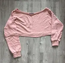 Missguided Crop Top Off-The-Shoulder