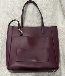 Steve Madden Deep Burgundy Tote Purse