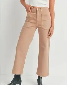 JBD wide left patch pocket jeans