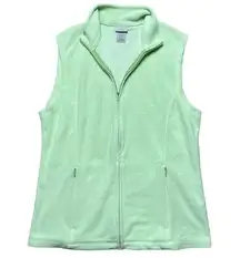 L.L.Bean  Classic Fleece Vest Lime Green Small