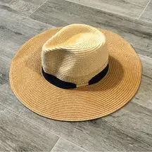 Phenix wide-brimmed 100% Paper Women's Panama Sun Shade Hat Vacation