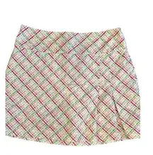 Lady Hagen Golf Skort Size 8 Tennis Golf Lined Shorts Pleated Preppy Resort