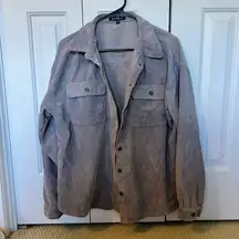 Corduroy Button Up Jacket
