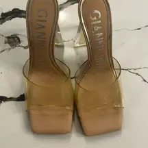 Gianni Bini Women's Transparent Heels NWOT