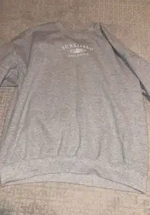 Sun-kissed coconut crewneck