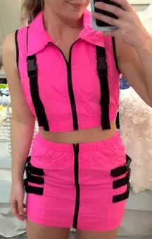 Hot Pink Matching Set