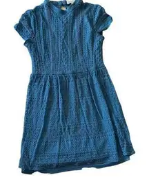 francescas dress blue lace mini cute woman’s size large