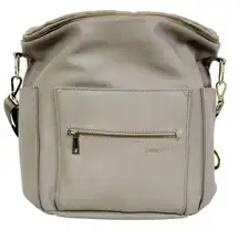 Fawn Design The Original Diaper Bag Backpack Taupe Grey