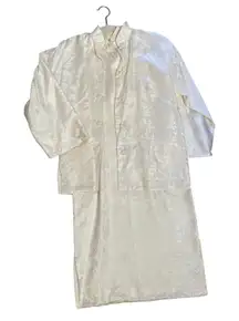 Cheongsam‎ Dress Jacket Set Asian Style Brocade Outfit