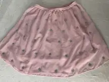 Fairy Pink Princess skirt w/Sparkly Flowers/ Gauzy/ Disney Brand/‎ Ballerina/ XL