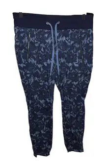 ATHLETA Trekkie North Jogger Ethereal Bloom Cottage Blue 8 Petite