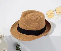 Straw Jazz Hat