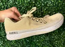 NOBULL Shoes Womens 8.5 Mens 7 Beige Trainer CrossFit Sneakers