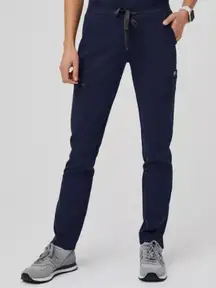 Figs Women’s Technical Collection Navy Blue Lola Skinny Scrub Pants‎ Size Small