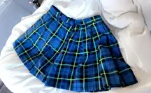 Mini Plaid Skirt