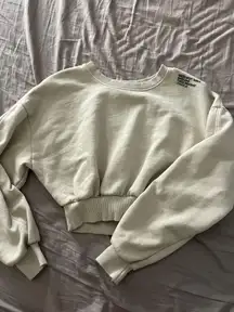 ZARA cropped hoodie