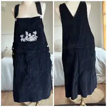 Vintage The Disney Store Corduroy Overall Dress Medium