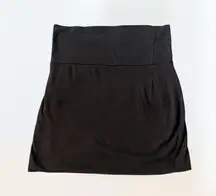 Y2k 2000s Clubbing Party Lily Rose mini micro high waisted black skirt Size M