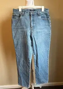 VINTAGE easy for straight leg high rise jeans | 10/12