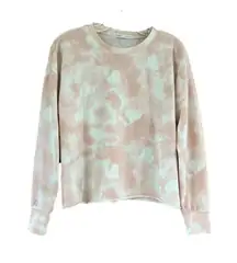 Grayson Threads Sleepwear Pink Tie Dye Heart Sleep and Shorts Shirt Size Medium