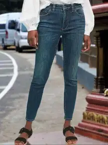 Anthropologie high rise denim leggings!
