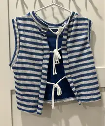 Striped Sweater Vest