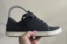 Olukai‎ Pehuea Li Womens  Shoes Gray Sneaker Lace Up Mesh Low Top Casual Size 7