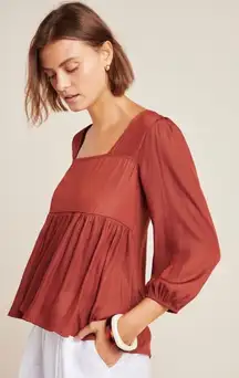 Dolan by Anthropologie Rust Brown Red Tops size Small