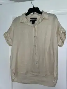 Linen Button Down