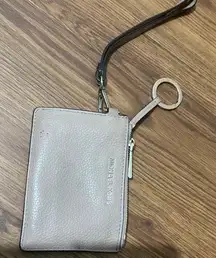 Michael Kors Light Tan Wristlet with Strap