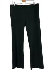 Betabrand Boot-Cut Classic Dress Pant Yoga Pant Charcoal Gray Size 2XL