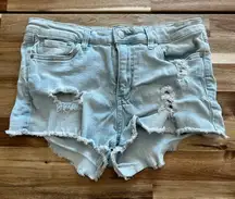 RSQ Venice Mid Rise 5/w27 jean shorts‎