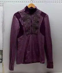 Lululemon Run Your Heart Out Half Zip Pullover