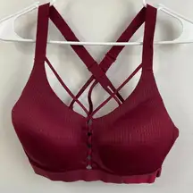 Victoria's Secret Sport Maroon Lightweight Strappy Sports Bra