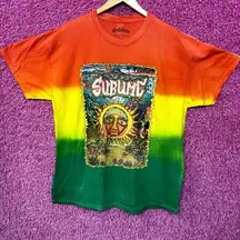 Sublime Under The Sea Rasta Oversized Ska Rock Tie Dye S