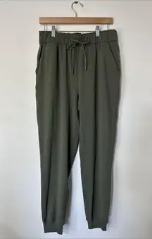 Lululemon Womens Stretch High-Rise Jogger Full Length Size 10 Gray Sage $118