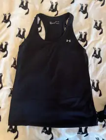 Black  Sports Tank Top