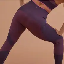 Thirdlove Flex Seamless Compression Legging medium plum purple comfortable