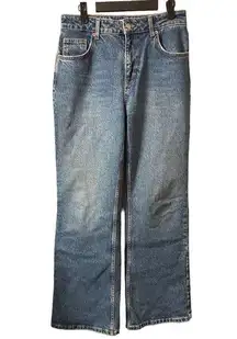 TOPSHOP RELAXED FLARE WOMENS JEANS