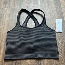 Athena Stripe Longline Bra